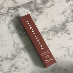 Summer Fridays Lip Balm in Rich Red Packaging